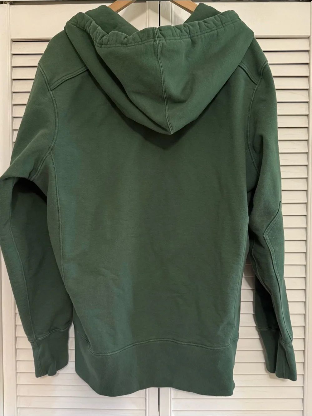 American Giant Green Zip Up Hoodie - Picture 6 of 11
